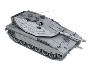 merkava iv mbt 3D मॉडल