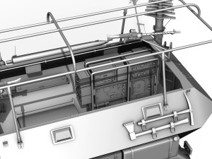 sdkfz 2513 iv ausfa hanomag radio and command 3D Модель
