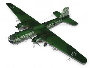 heinkel he 177 a5 greif 6kg 100 3D Model
