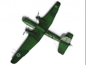 heinkel he 177 a5 greif 6kg 100 3D Model