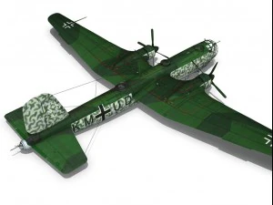 heinkel he 177 a5 greif 6kg 100 3D Model