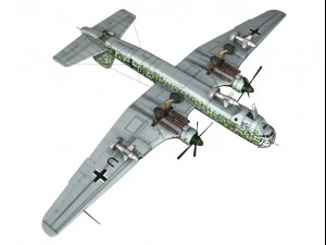 heinkel he 177 a5 greif 6kg 100 3D Model