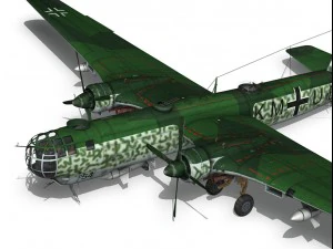 heinkel he 177 a5 greif 6kg 100 3D Model