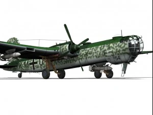heinkel he 177 a5 greif 6kg 100 3D Model