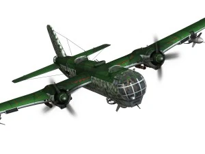 heinkel he 177 a5 greif 6kg 100 3D Model