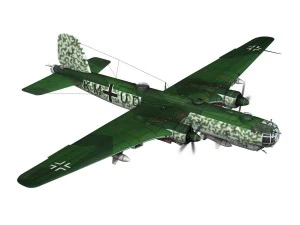 heinkel he 177 a5 greif 6kg 100 3D Model