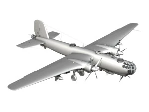 heinkel he 177 a5 greif 6kg 100 3D Model