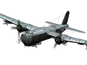heinkel he 177 a5 greif 5kg 100 3D-Modell