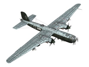 heinkel he 177 a5 greif 5kg 100 3D-Modell
