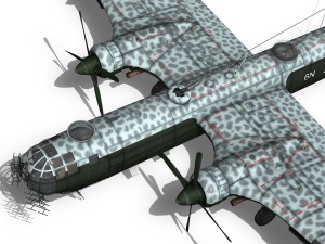 heinkel he 177 a5 greif 5kg 100 3D-Modell