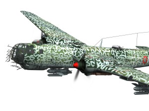 heinkel he-177 a-5 - greif - 6ndn 3D Модель