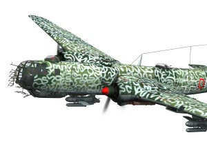 heinkel he-177 a-5 - greif - 6ndn 3D Model