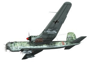 heinkel he-177 a-5 - greif - 6ndn 3D Модель