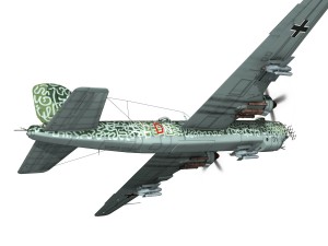 heinkel he-177 a-5 - greif - 6ndn 3D Модель