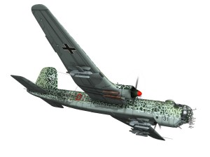 heinkel he-177 a-5 - greif - 6ndn 3D Модель