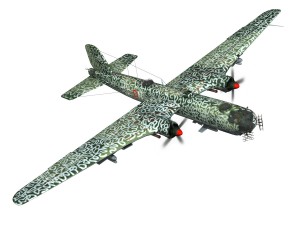 heinkel he-177 a-5 - greif - 6ndn 3D Модель