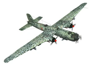 heinkel he-177 a-5 - greif - 6ndn 3D Model