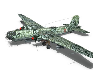 heinkel he-177 a-5 - greif - 6ndn 3D Модель