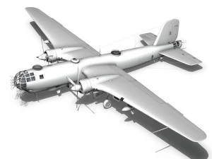 heinkel he-177 a-5 - greif - 6ndn 3D Model