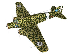 savoia marchetti sm81 pipistrello 3D Модель