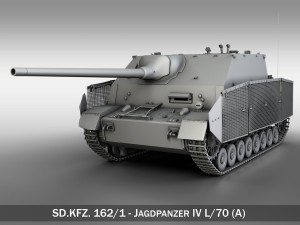 jagdpanzer iv l70 a 3D Model