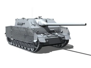 jagdpanzer iv l70 a 3D Model