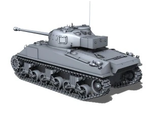 M4 Sherman Firefly vc 3D Modell