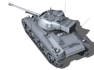 m4 sherman firefly vc 3D Model