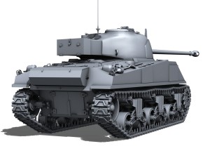 m4 sherman firefly vc 3D Model