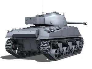 M4 Sherman Firefly vc 3D Modell