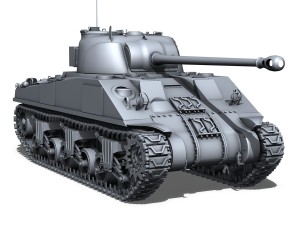 m4 sherman firefly vc 3D Model