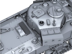 m4 sherman firefly vc 3D Model