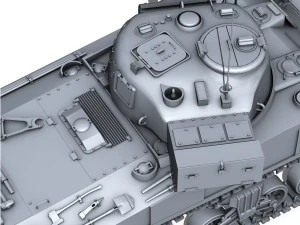 M4 Sherman Firefly vc 3D Modell