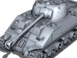 M4 Sherman Firefly vc 3D Modell