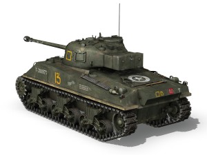 sherman mk vc firefly - dopo voi Modelo 3D