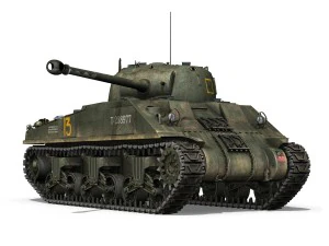 sherman mk vc firefly - dopo voi Modelo 3D