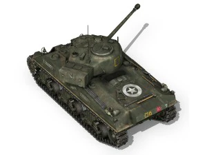 sherman mk vc firefly - dopo voi Modelo 3D