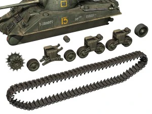 sherman mk vc firefly - dopo voi Modelo 3D