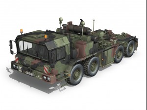 faun stl56 tank transporter 3D मॉडल