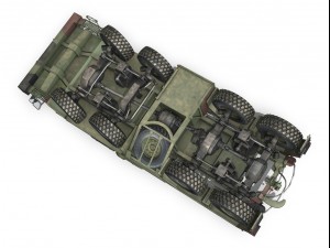faun stl56 tank transporter 3D मॉडल