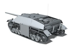 jagdpanzer iv l70 v late production 3D Model