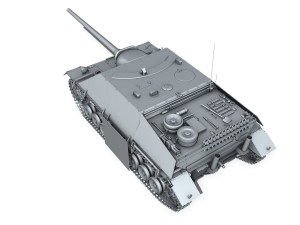 jagdpanzer iv l70 v late production Model 3D