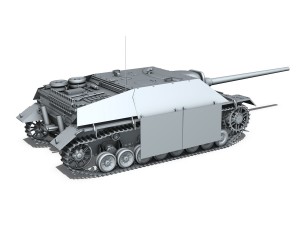 jagdpanzer iv l70 v late production Model 3D
