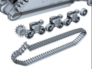 m7 priest howitzer motor carriage 3D Model