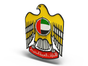 emblem of the united arab emirates 3D Model