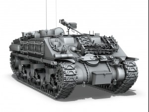 m4 sherman arv Model 3D