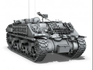 m4 sherman arv 3D Model