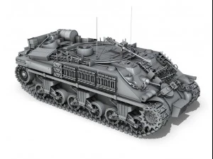 m4 sherman arv 3D Model
