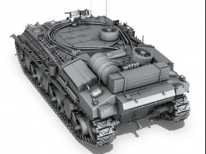 m4 sherman arv Model 3D
