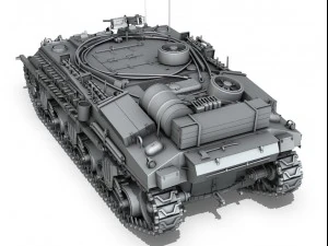m4 sherman arv 3D Model